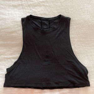 Lululemon cropped tank top